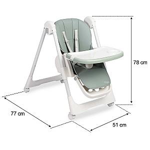 Scaun reglabil pe inaltime de masa Caretero Megalo Mint