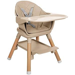 Scaun de masa multifunctional Kikka Boo Woody Beige 2024