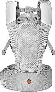 Marsupiu pentru bebelusi Moni Mistral Grey