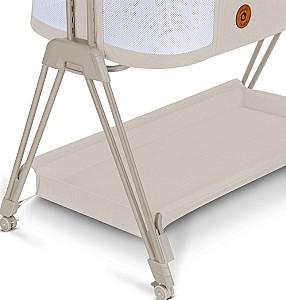 Patut copii Lionelo Luna Beige Sand