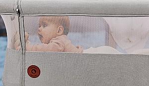 Patut copii Lionelo Aurora Beige Sand