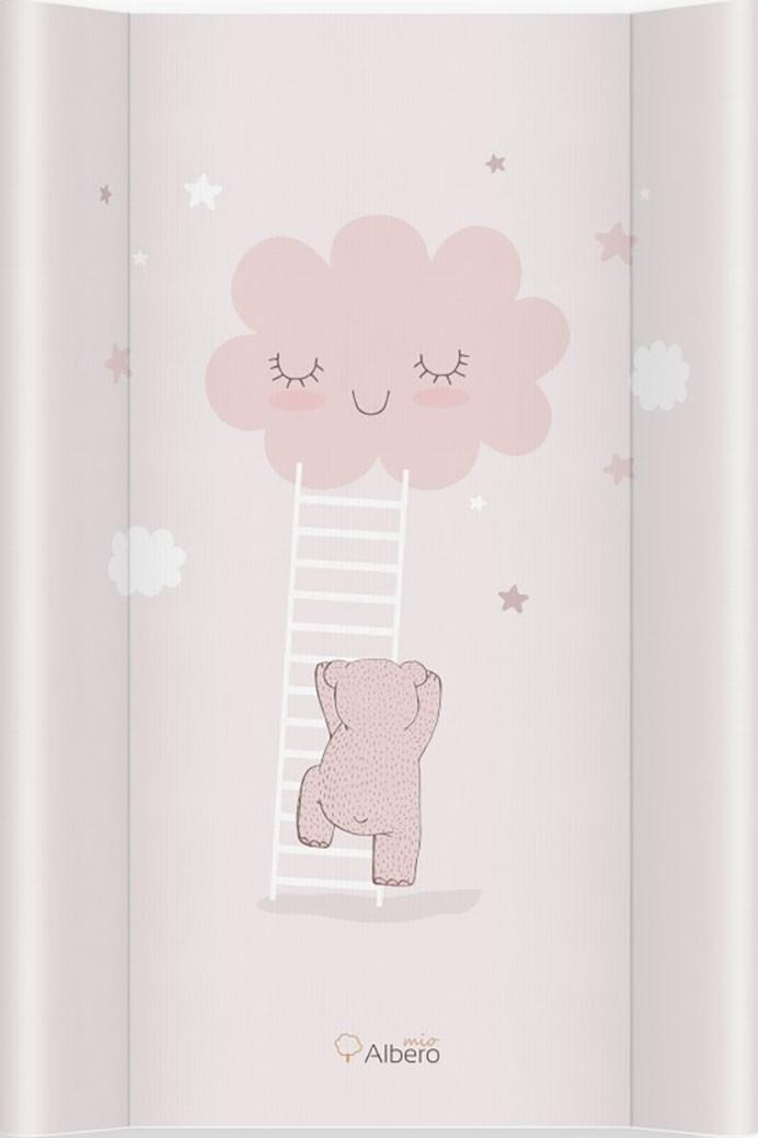 Saltea de infasat Albero Mio Clouds Pink 435 70x47 cm