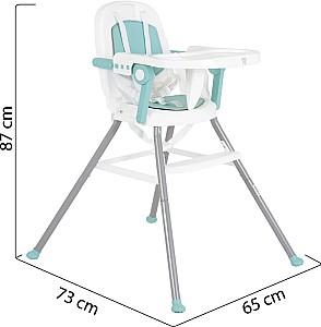 Scaun reglabil pe inaltime de masa Moni Amaretti 3in1 Mint