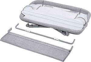 Patut copii Lionelo Luna Grey Concrete