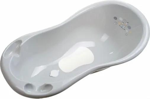 Cada pentru bebelusi Maltex Grey 100 cm cu dop și anti-slip