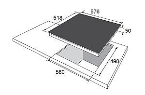 Plita incorporabila electrica Hansa BHC63366