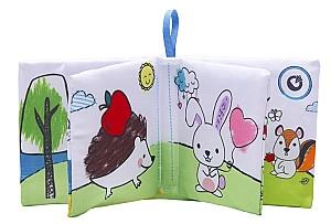 Covoras de joaca copii Lionelo Anika Plus Blue Yellow