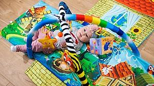 Covoras de joaca copii Lionelo  Agnes Plus