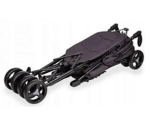 Carucior de plimbare Lionelo Irma Black/Dark Grey