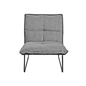 Fotoliu DP Bronx 665 Grey Velvet