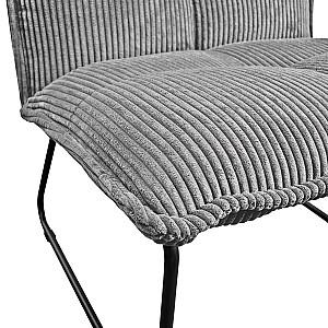 Fotoliu DP Bronx 665 Grey Velvet