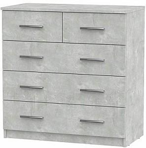 Comoda KompaniT 2+3P Atelie Deschis (Gri)