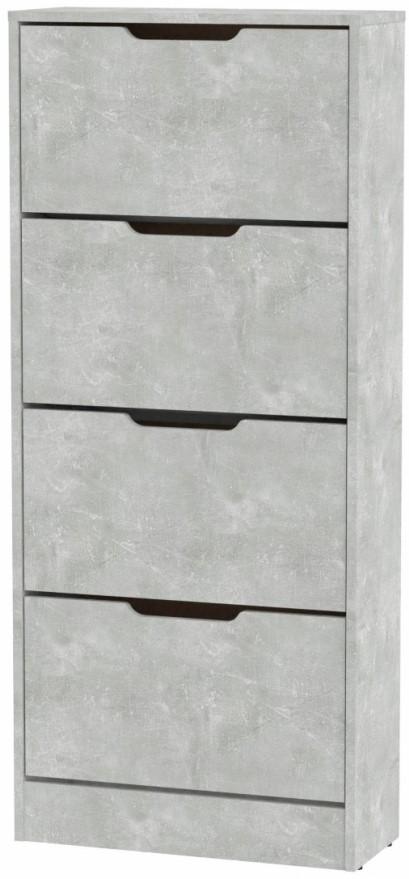 Dulap pentru incaltaminte KompaniT TO-24 Atelie Deschis (Gri)