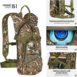 Rucsac sportiv Nils Camp NC1732 Moro Crab