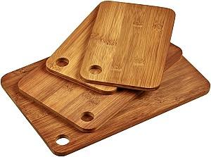 Tocător de tăiere Kesper 4buc. Bamboo (59127)