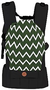 Marsupiu pentru bebelusi Moni Explorer Dark Green