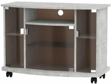 Tumba pentru televizor KompaniT NEW America Atelie Deschis (Gri)