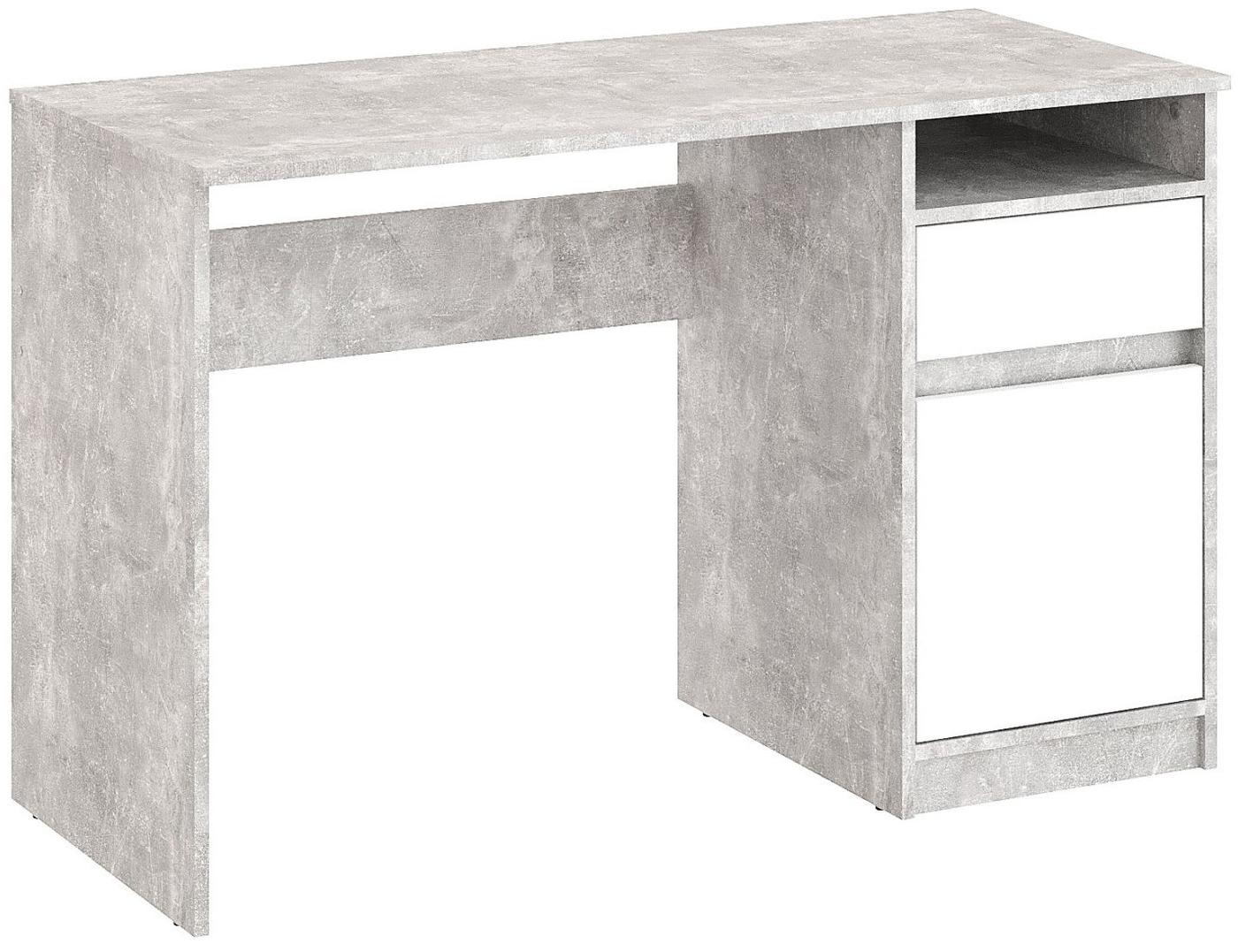 Masa de birou KompaniT Aspirant New Atelie Deschis (Gri)