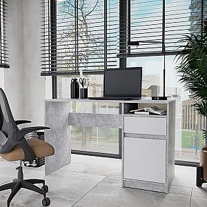 Masa de birou KompaniT Aspirant New Atelie Deschis (Gri)