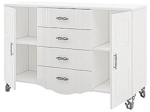 Comoda Neman Sofia MN-025-19 Alb Lucios