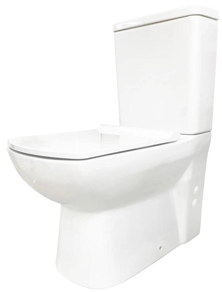 Vas WC Bien Banyo Goya Cool White+Capac Salvo Monoslim