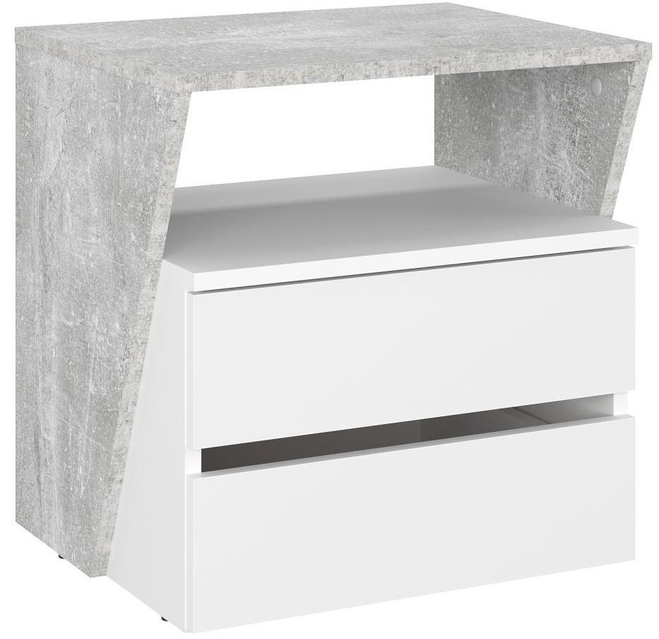 Noptiera KompaniT PKT-13 Atelie Deschis (Gri) Combi