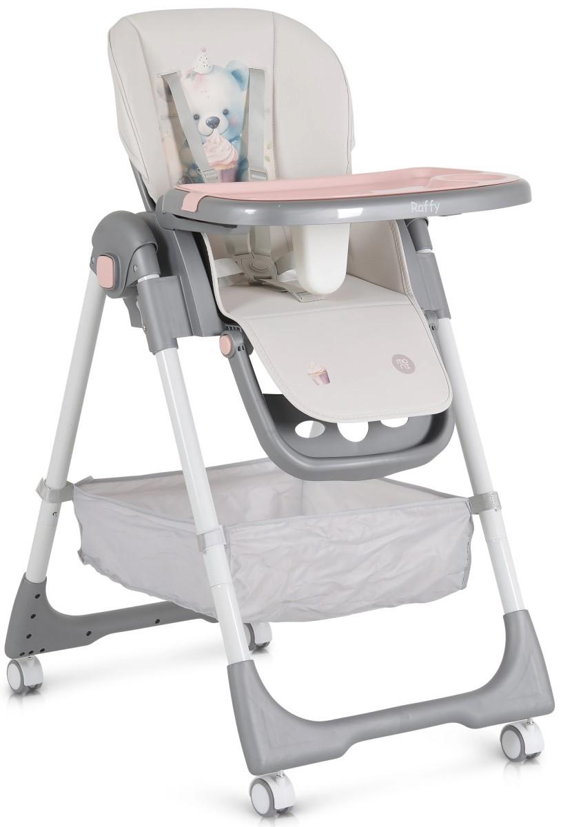 Scaun reglabil pe inaltime de masa Moni Raffy Pink