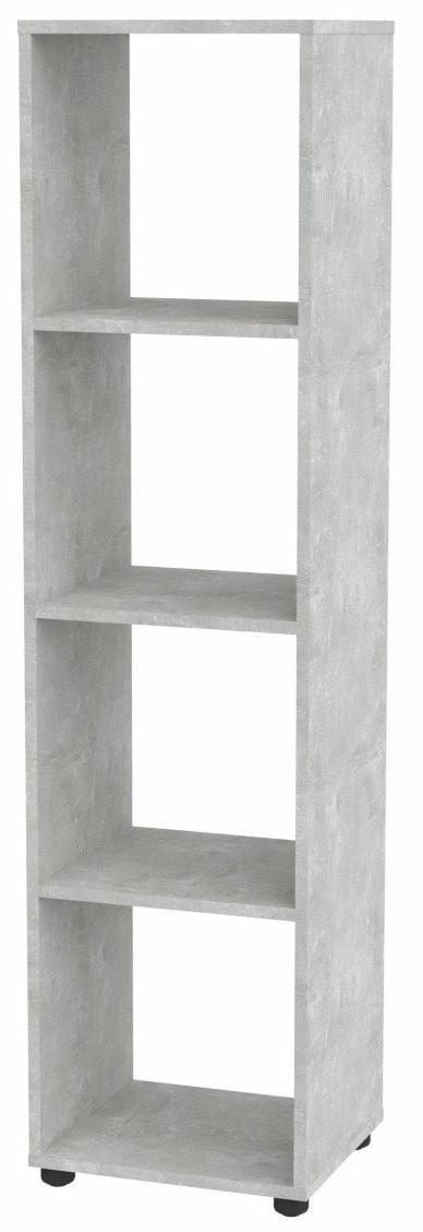 Etajera KompaniT KSH-23 Atelie Deschis (Gri)