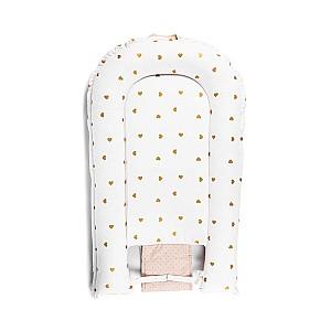 Cuib pentru bebelus PernaMea Buline Maro