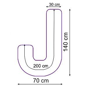 Perna PernaMea Alb 140 cm (PM.100056)