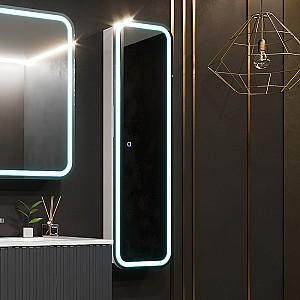 Dulap penal Bayro Sonata LED touch 350x1200 Alb