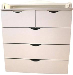 Comoda copii Happy Baby Pro 800 PAL White