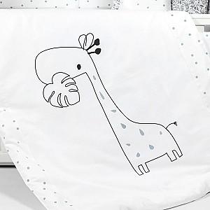 Lenjerie de pat PernaMea Lovely Giraffe (8 piese)
