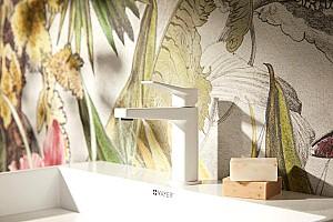 Baterie pentru lavoar Armatura Malaga Alb 123994