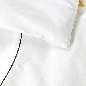 Lenjerie de pat PernaMea Premium Iepuraș Gri (3 piese)