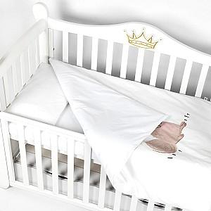 Lenjerie de pat PernaMea Premium Iepuras Roz (3 piese)