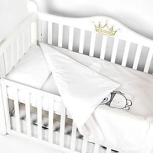 Lenjerie de pat PernaMea Premium Panda (3 piese)