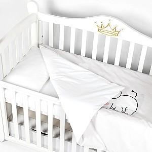 Lenjerie de pat PernaMea Premium Elefant (3 piese)