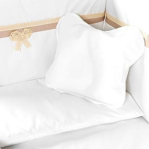 Lenjerie de pat PernaMea Elegance Maro (8 piese)