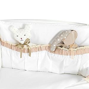 Lenjerie de pat PernaMea Elegance Maro (8 piese)