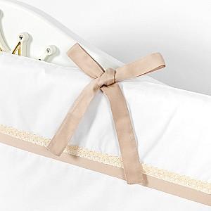 Lenjerie de pat PernaMea Elegance Maro (8 piese)