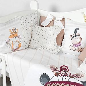 Lenjerie de pat PernaMea Premium Panda (8 piese)