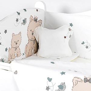 Lenjerie de pat PernaMea Lovely Puppy (8 piese)