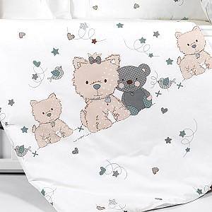 Lenjerie de pat PernaMea Lovely Puppy (8 piese)