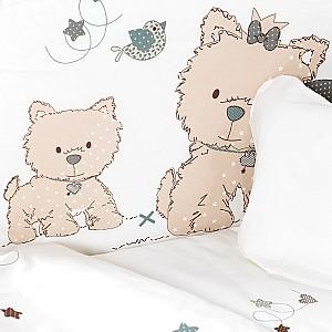 Lenjerie de pat PernaMea Lovely Puppy (8 piese)