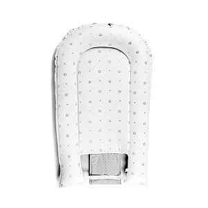 Cuib pentru bebelus PernaMea Buline Gri