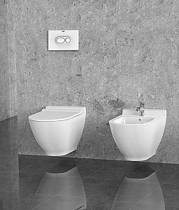 Buton de scurgere Bien Banyo White Antibac. Dual Flush Retro