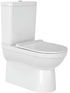 Vas WC Bien Banyo Capri BTW White No-Rim+Capac