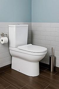 Vas WC Bien Banyo Capri BTW White No-Rim+Capac