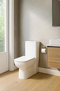 Vas WC Bien Banyo Goya BTW White No-Rim+Capac